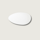 Modern LED Ceiling Light  Minimalist White Oval Design - Product showcase