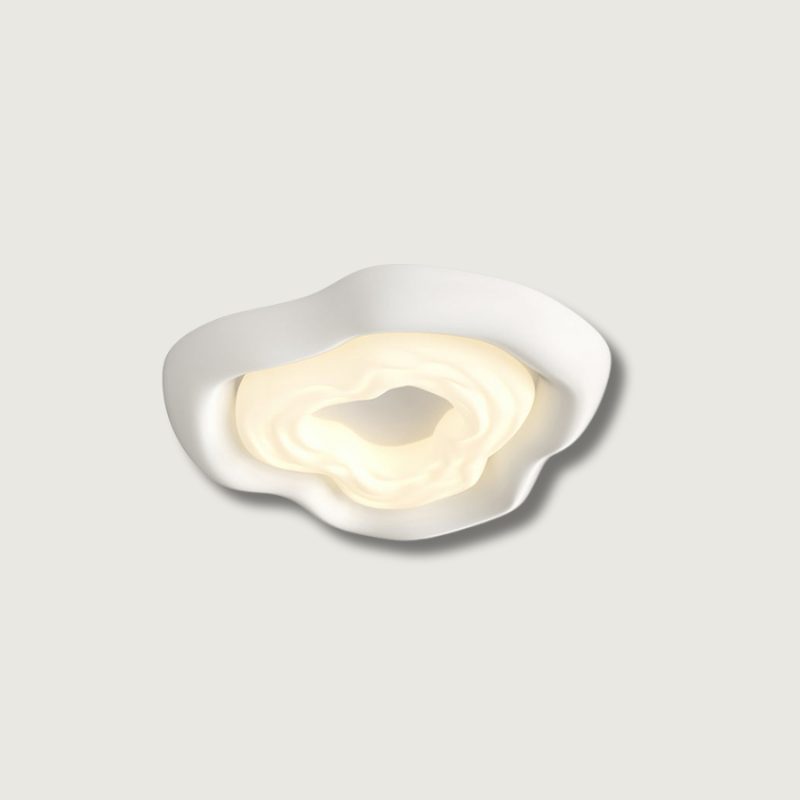 Modern Floral Ceiling Light  Layered Rose Design - Product showcase
