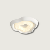 Modern Floral Ceiling Light  Layered Rose Design - Product showcase