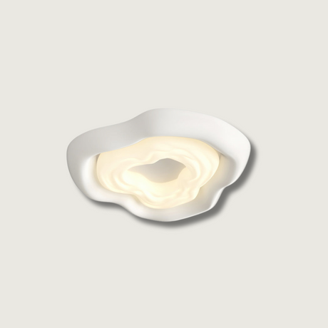 Modern Floral Ceiling Light  Layered Rose Design - Product showcase