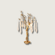 Crystal Branch Table Lamp  Brass Frame With Glass Droplets - Product showcase