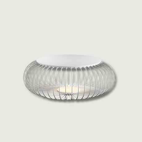 Modern LED Table Lamp  Wire Mesh Dome Design - Product showcase