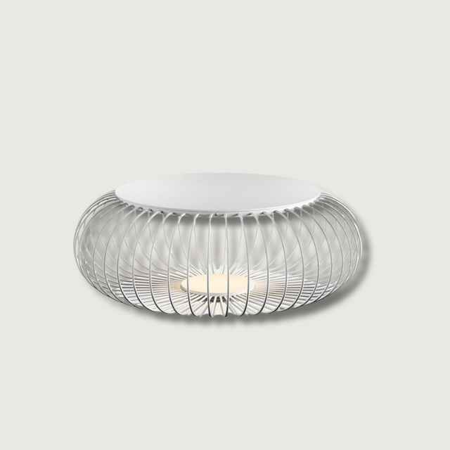 Modern LED Table Lamp  Wire Mesh Dome Design - Product showcase