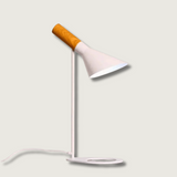 Modern LED Table Lamp  Wood Accent Adjustable Design - Product showcase