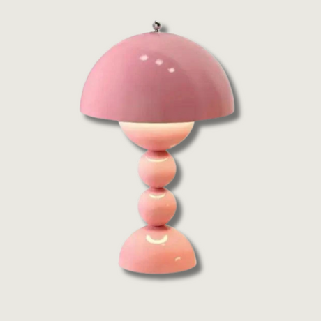 Nordic Table Lamp  Pink Bubble Design - Product showcase