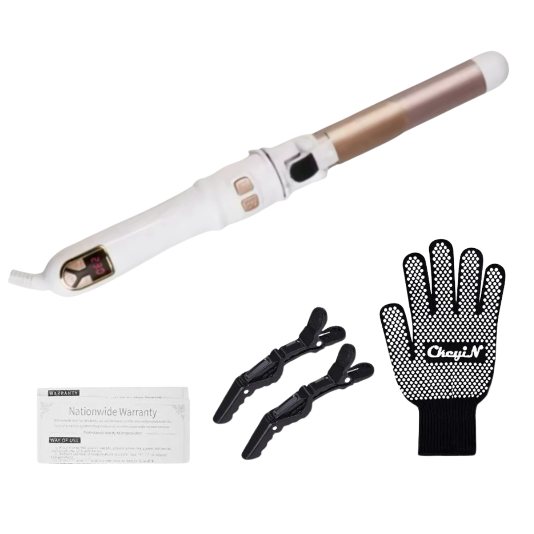 Professional Ceramic Curling Iron  Digital Temperature Control - Product showcase