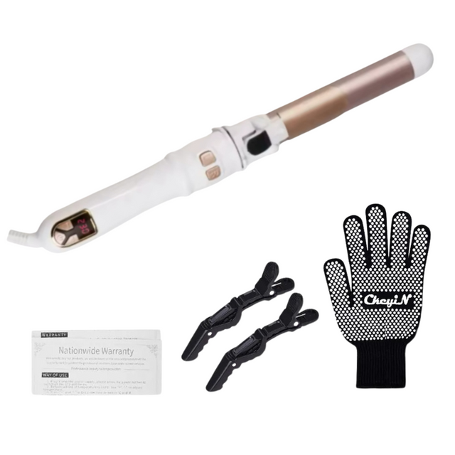 Professional Ceramic Curling Iron  Digital Temperature Control - Product showcase