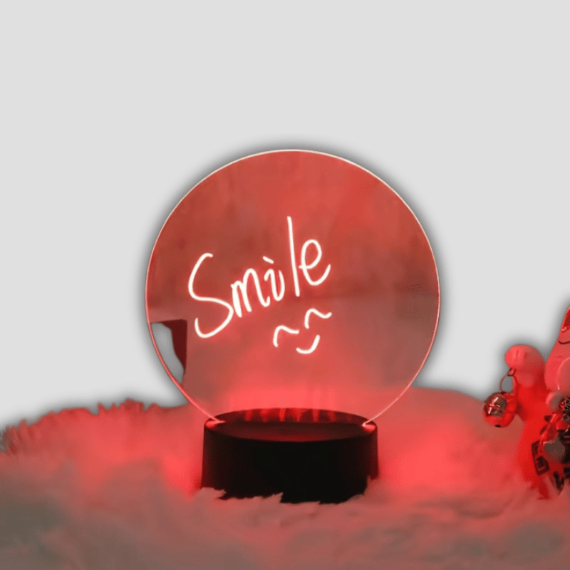 3D Night Light Lamp  16 Color LED Display - Product showcase