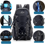 Outdoor Hiking Backpack  40L Waterproof Storage With Ergonomic Design - Product example