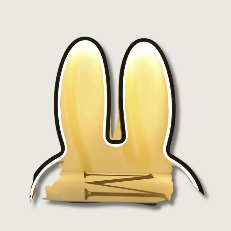 Modern Night Light  Bunny Shaped LED Lamp - Product showcase