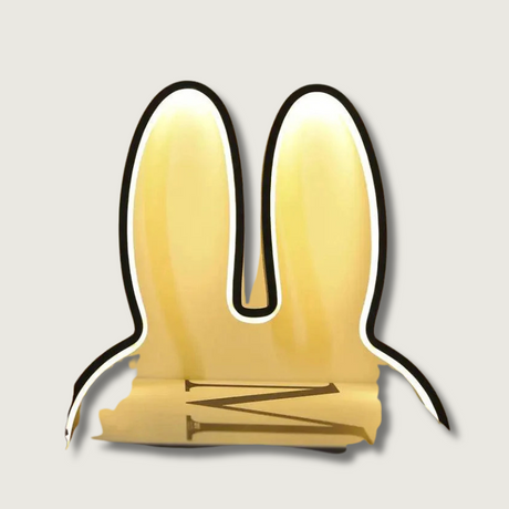 Modern Night Light  Bunny Shaped LED Lamp - Product showcase