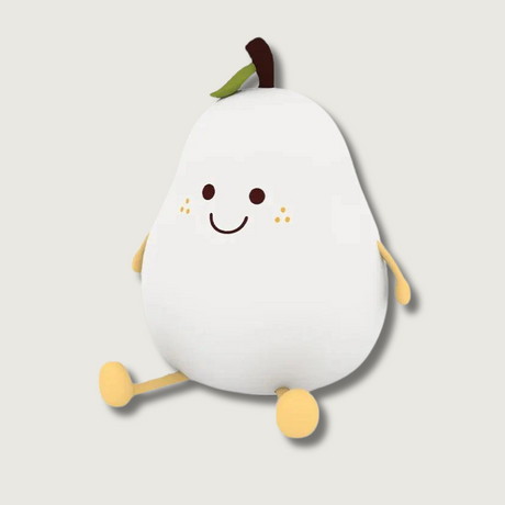 Pear Night Light  Rechargeable LED Touch Lamp - Product showcase