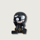 Contemporary Diver Table Lamp  Decorative Resin Figurine Light - Product showcase