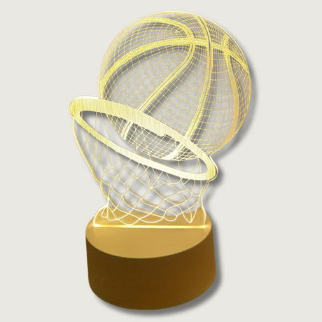 Basketball 3D Illusion Lamp  LED USB Desk Light - Product showcase