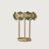 Modern Table Lamp  Gold Diamond Metal Shade Design - Product showcase