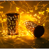 Solar Garden Lantern  Dragonfly Pattern Light Projector - Product example