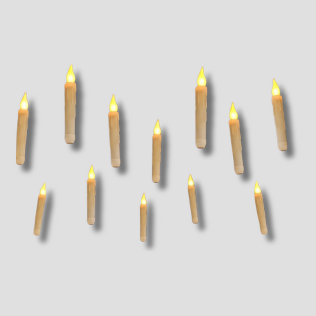 LED Floating Candles  Remote Control Flameless Set of 6 - Product showcase