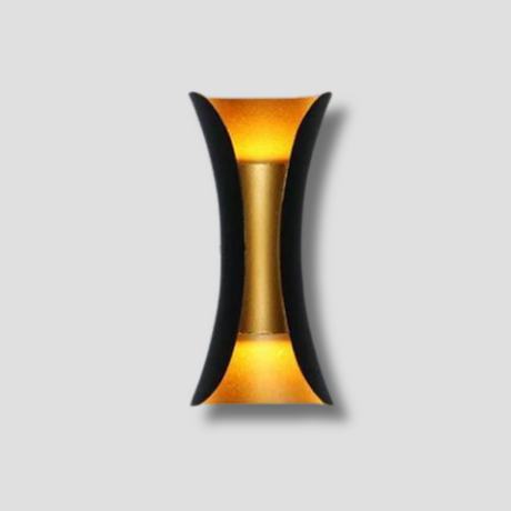 Modern LED Wall Lamp  Dual Tone Waterproof Design - Product showcase