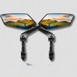 Bike Rearview Mirror  360 Rotatable Wide-Angle Design - Product showcase