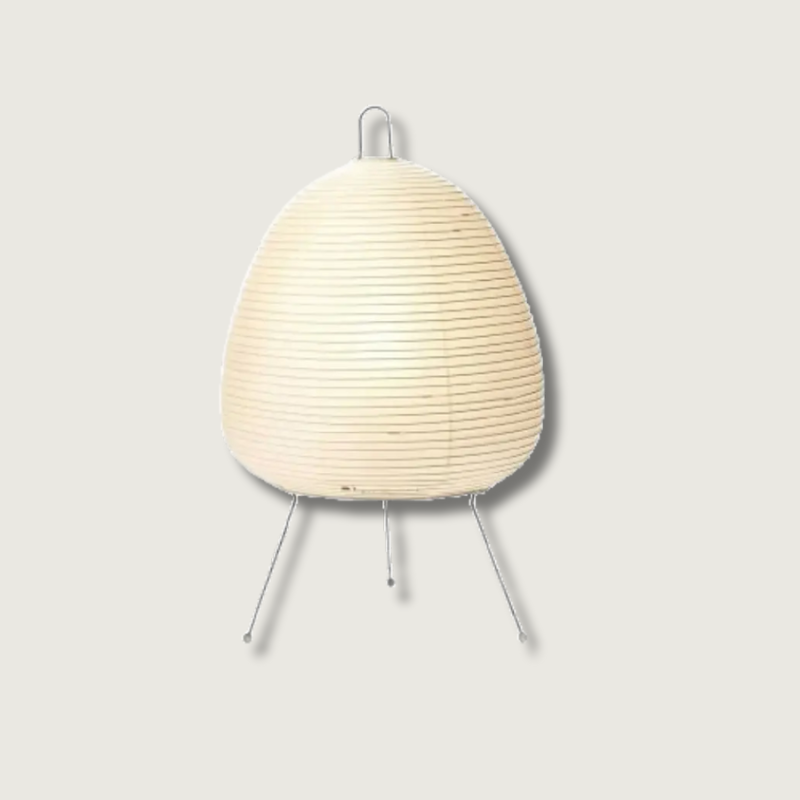 Modern Table Lamp  Rice Paper Tripod Design - Product showcase