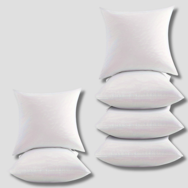 Premium Cushion Inserts  Waterproof 6-Piece Set - Product showcase
