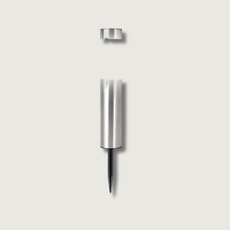 Solar Garden Path Light  Minimalist Aluminum Design - Product showcase