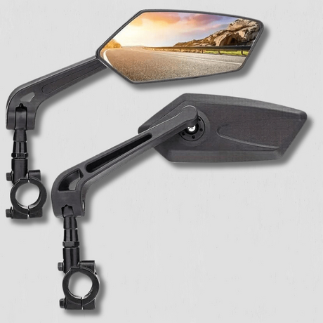 Bike Safety Mirrors  360 HD Rearview Set - Product showcase