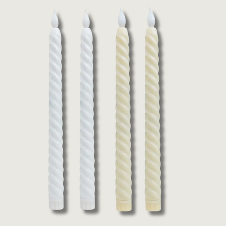LED Christmas Candles  3D Flame Effect Design - Product showcase