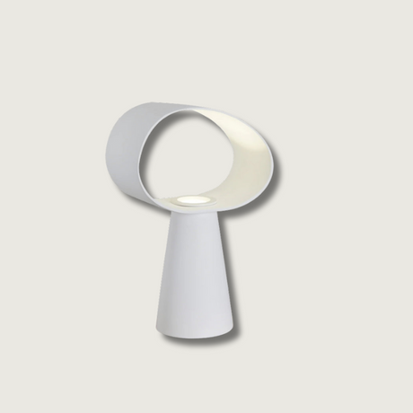 Modern Table Lamp  Sculptural Elliptical Design - Product showcase