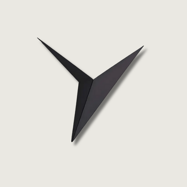 Modern LED Wall Light  Triangular Metal Design - Product showcase