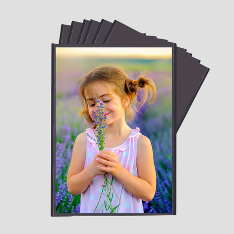 Magnetic Photo Frame Set  Art Deco Style Display - Product showcase