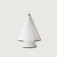 Modern Table Lamp  Conical Glass Shade Design - Product showcase