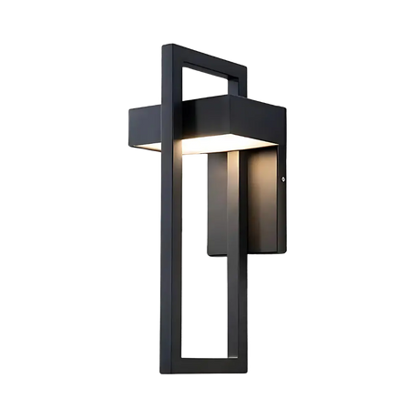 Modern Outdoor Wall Light  Geometric LED Frame Design - Product detail 7