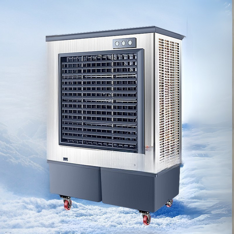 Industrial Evaporative Air Cooler  Stainless Steel Portable Design - Product showcase