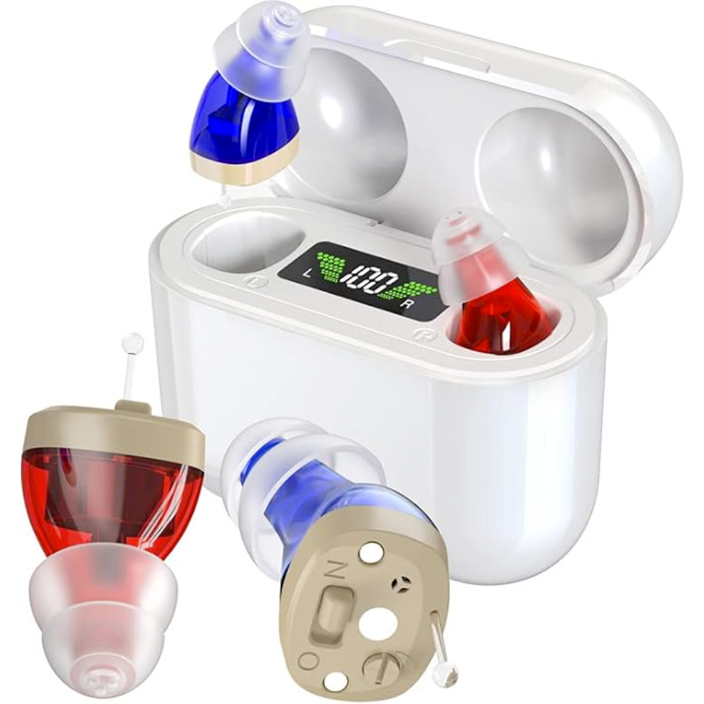 Digital Hearing Aid  Rechargeable Sound Amplifier with Noise Reduction - Product example