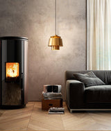 Modern Brass Pendant Light  Tiered Metallic Shade Design - Product detail 19