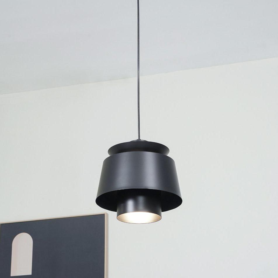 Modern Brass Pendant Light  Tiered Metallic Shade Design - Product detail 16