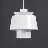 Modern Brass Pendant Light  Tiered Metallic Shade Design - Product detail 24