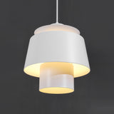 Modern Brass Pendant Light  Tiered Metallic Shade Design - Product detail 25