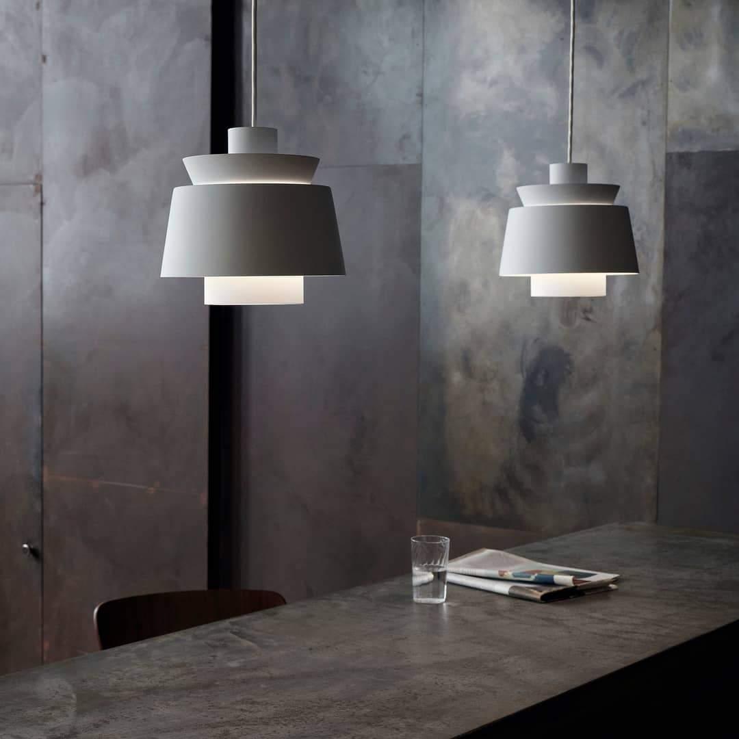Modern Brass Pendant Light  Tiered Metallic Shade Design - Product detail 6