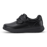 Womens Orthopedic Shoes  Velcro Closure Black Leather - Product example
