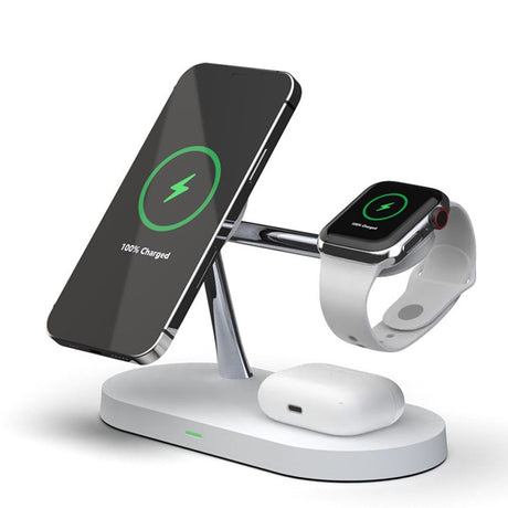 Wireless Charging Station  4-in-1 Multi-Device Dock with LED Light - Product detail 10
