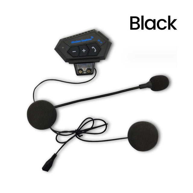 Bluetooth Motorcycle Helmet Headset  Wireless Communication System - Product showcase