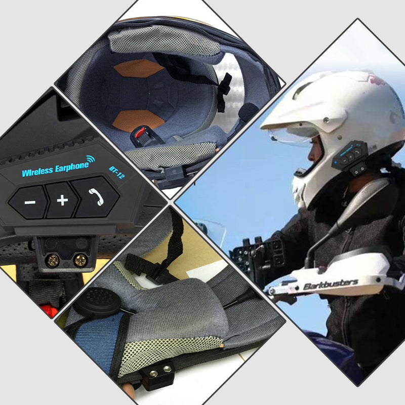 Bluetooth Motorcycle Helmet Headset  Wireless Communication System - Product detail 7