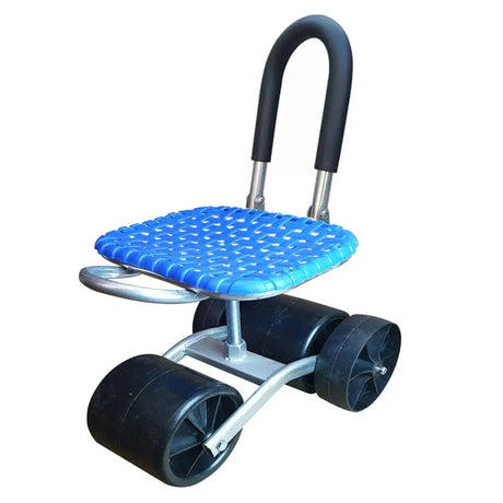 Rolling Garden Seat  360 Rotating Adjustable Height Stool - Product showcase
