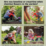 Rolling Garden Seat  360 Rotating Adjustable Height Stool - Product detail 4