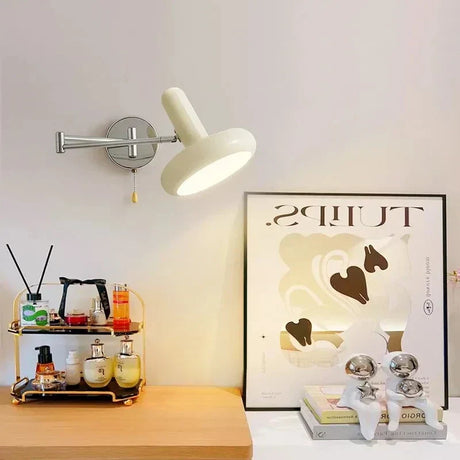 Modern Wall Sconce  Adjustable Swing Arm Light Fixture - Product showcase
