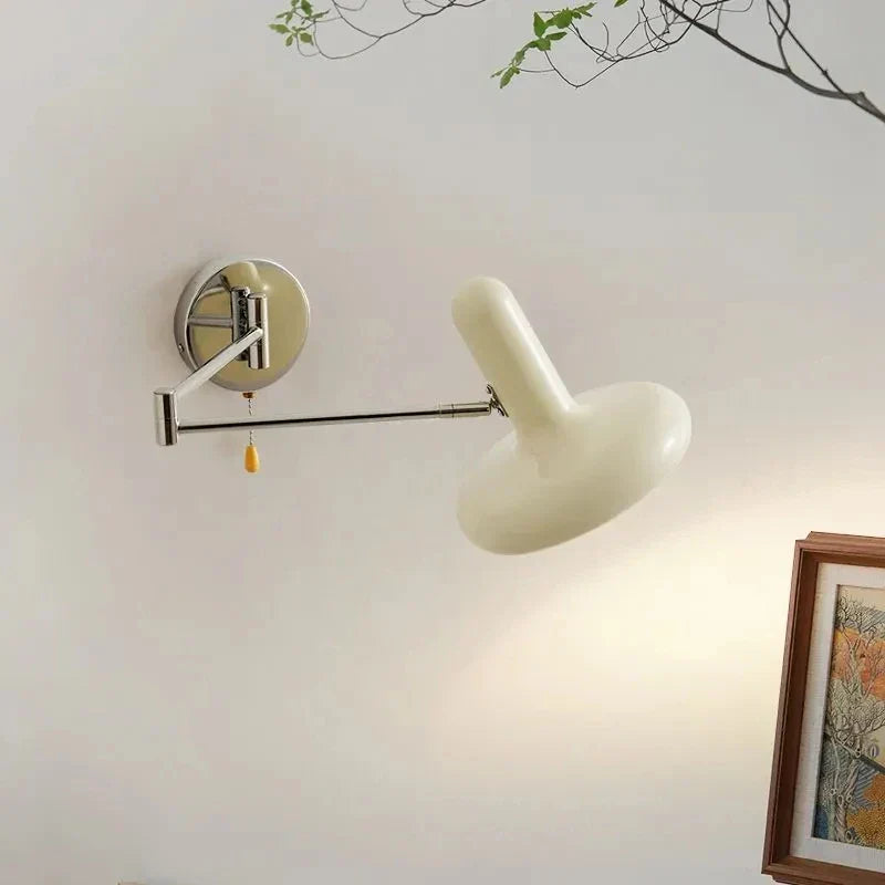 Modern Wall Sconce  Adjustable Swing Arm Light Fixture - Product example