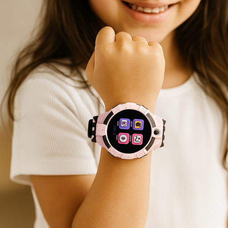 Kids Smart Watch  Touch Screen Camera Purple Design - Product detail 7