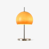 Bauhaus Table Lamp  Amber Glass Dome Shade - Product detail 14
